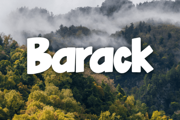 Barack Font for Small Business Branding and Marketing