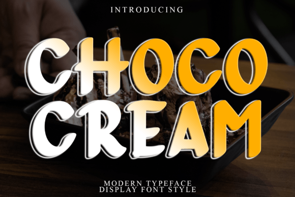 Choco Cream as a Display Font for Warm and Engaging Brand Content