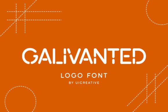 Galivanted Logo Stencil Sans Serif Font Review for Brand Designers