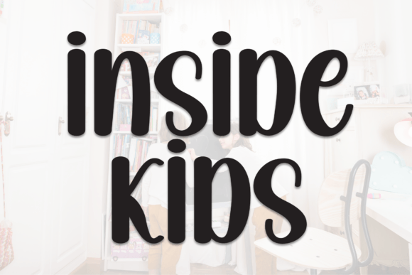 Inside Kids: A Whimsical Handwritten Font for Digital Designs