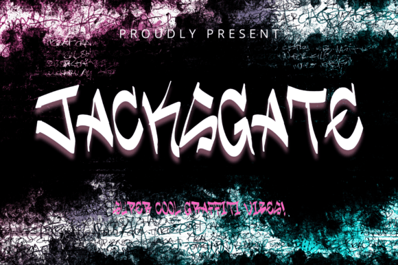 Jacksgate: A Display Font That Brings Hand-Painted Edge to Branding