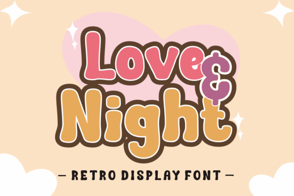 Love Night Font for Creative Projects
