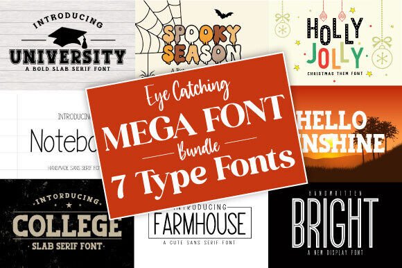 Mega Handmade Bundle Font