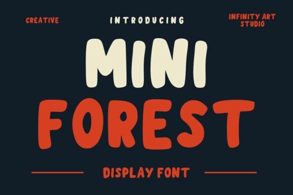Mini Forest Font for Bold Branding