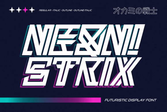 Neon Strix: A Futuristic Font for Modern Design