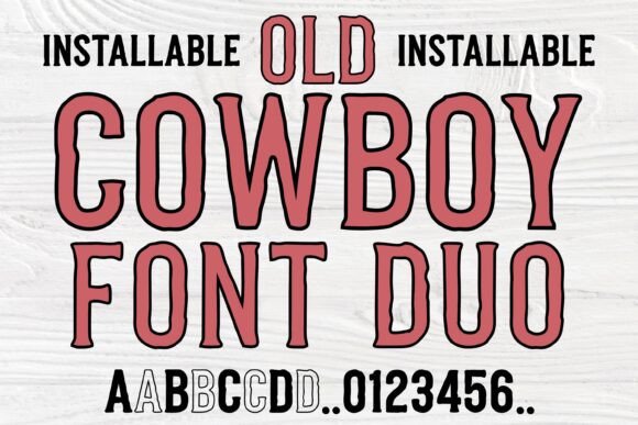 Old Cowboy Duo Font for Bold Campaigns