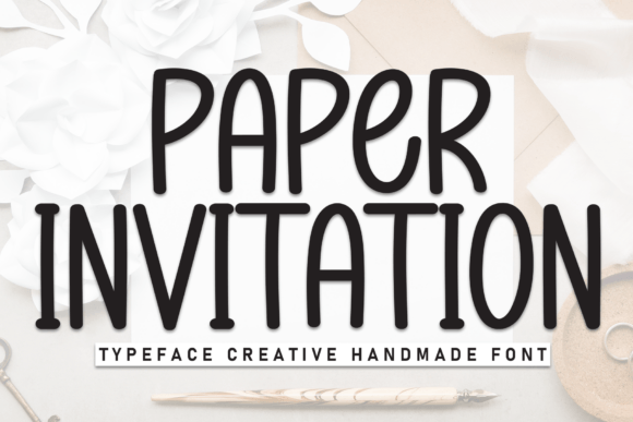 Paper Invitation Font