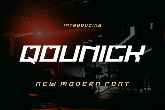 Qounick Font: A Bold Display Typeface for Modern Branding and Marketing