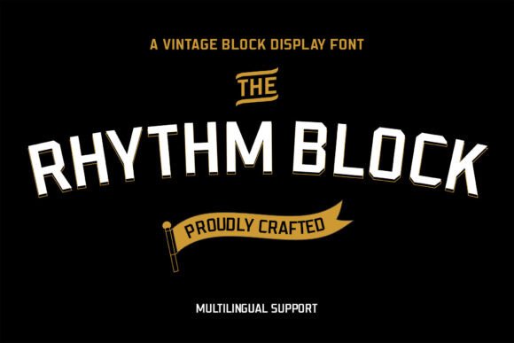 Rhythm Block Font Review
