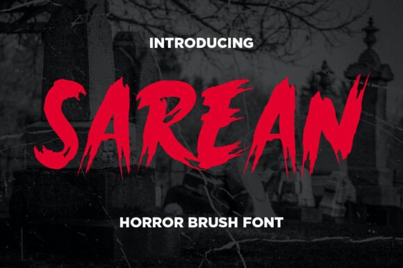 Sarean Hand-Painted Display Font Review for Makers and Sellers