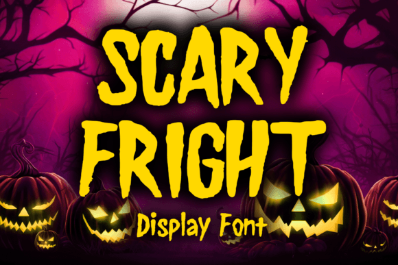 Scary Fright: A Horror Font for Bold Campaigns