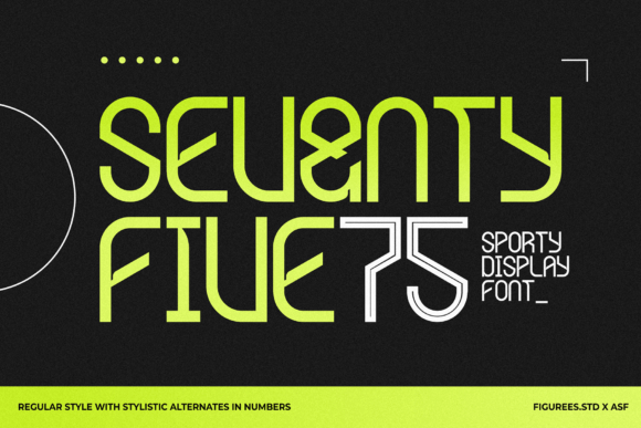 Seventy Five Font for Bold Branding