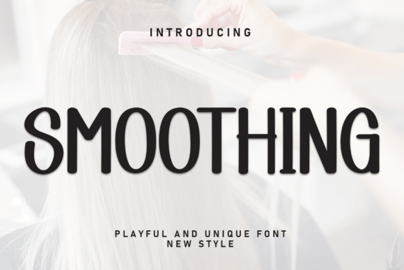 Smoothing Font for Editorial Design