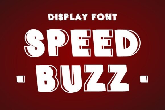 Speed Buzz Font for Bold Web Design