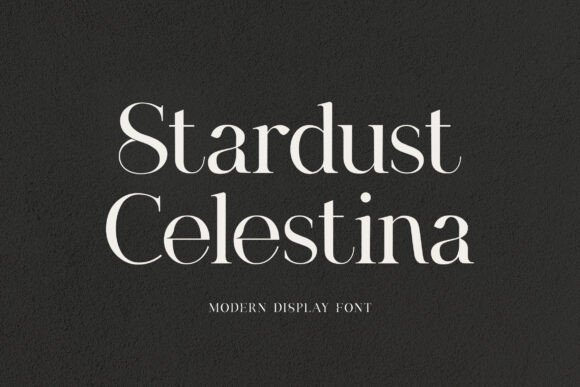Stardust Celestina Font