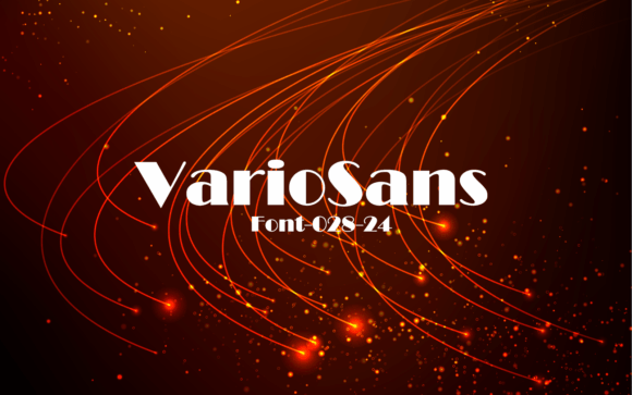 Vario Sans Font for Bold Branding
