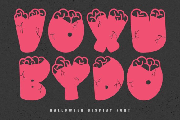 Voxubydo: Halloween Display Font
