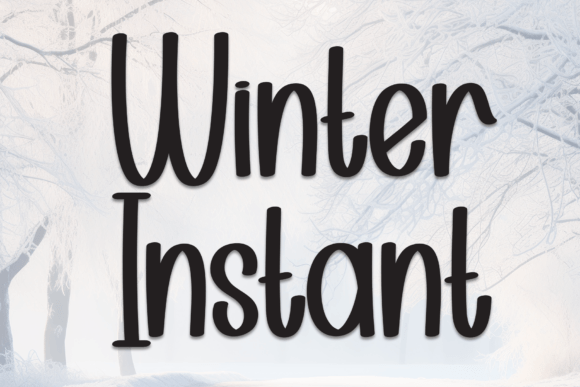 Winter Instant Font for Business Branding